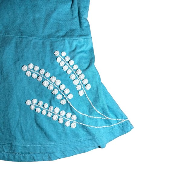 Synergy embroidered wrap top. - Picture 2 of 4